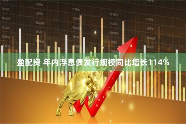盈配资 年内浮息债发行规模同比增长114%